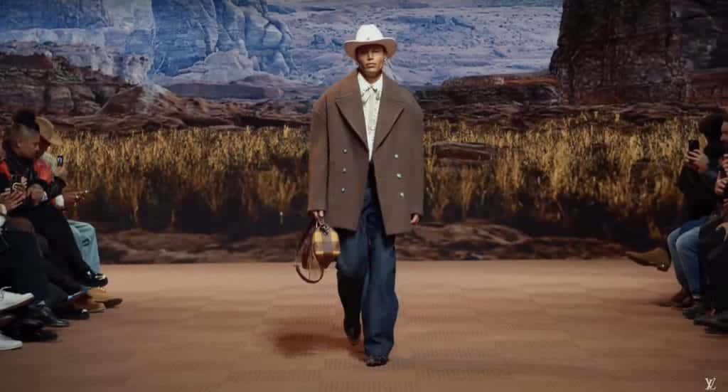 Still from Louis Vuitton Men's Fall-Winter 2024 Show | LOUIS VUITTON/YouTube